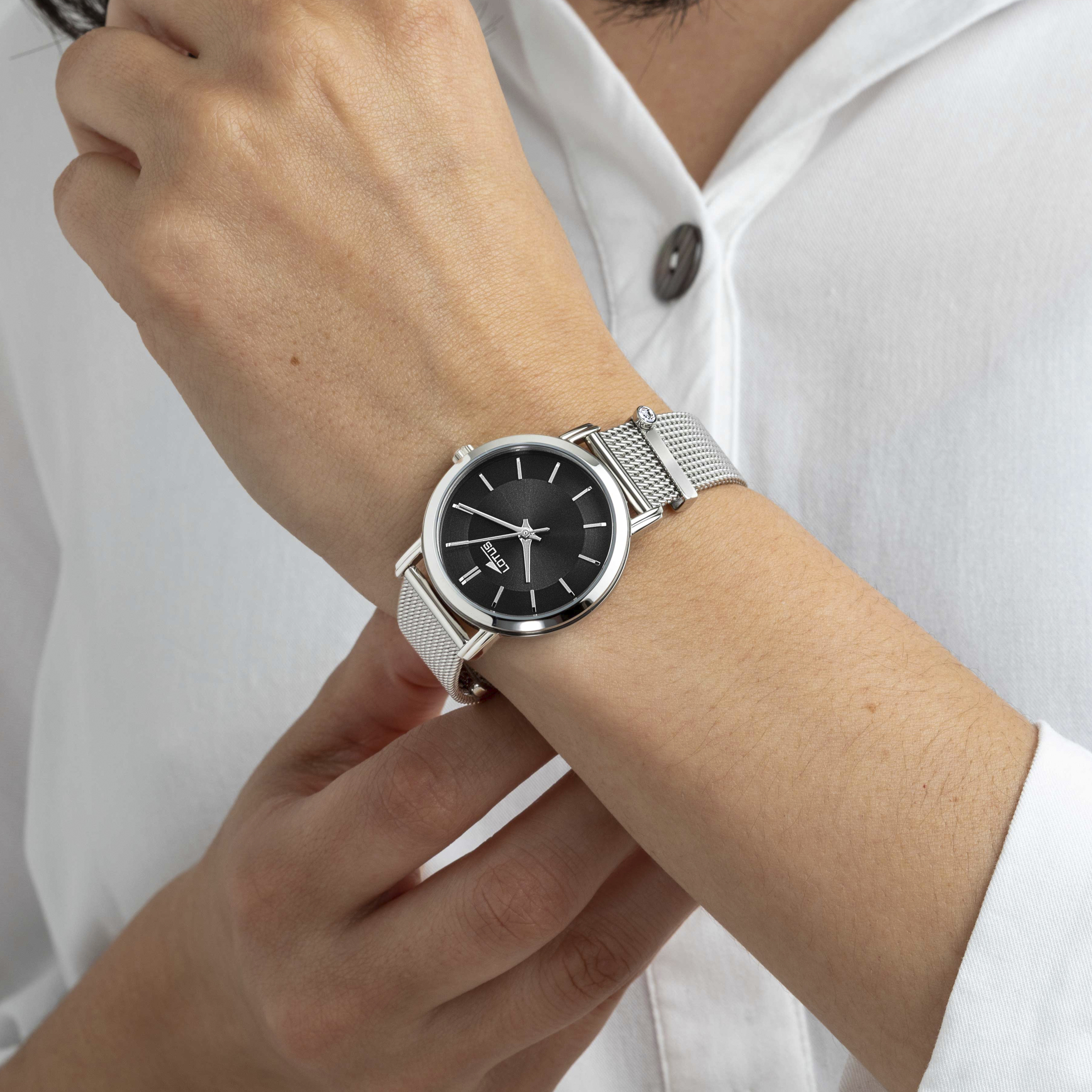 lotus RELOJ DE MUJER LOTUS TRENDY CON ESFERA NEGRA 18737/4 Rebajas baratas