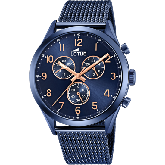 lotus RELOJ DE HOMBRE LOTUS MINIMALIST CON ESFERA AZUL 18638/1