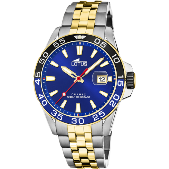 lotus RELOJ LOTUS 18768/1 AZUL CORREA DE ACERO INOXIDABLE 316L HOMBRE