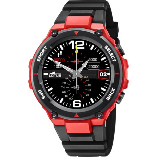 lotus SMARTWATCH LOTUS 50024/1 CON GPS CORREA DE CAUCHO BLUETOOTH HOMBRE