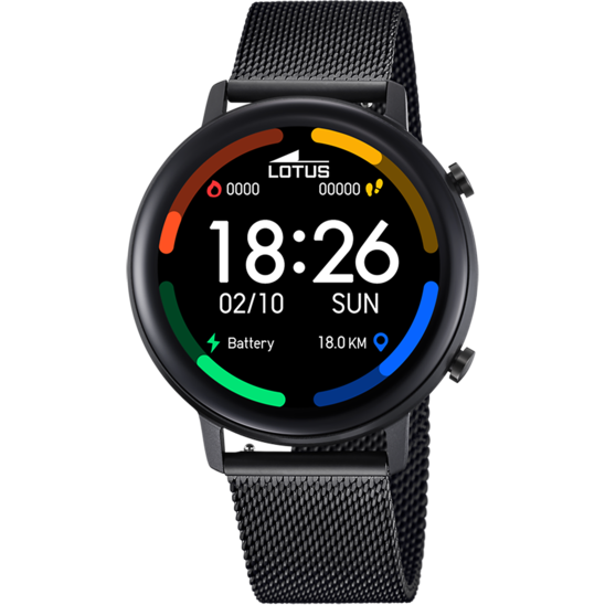 lotus SMARTWATCH LOTUS 50043/1 CORREA DE ACERO INOXIDABLE 316L BLUETOOTH HOMBRE