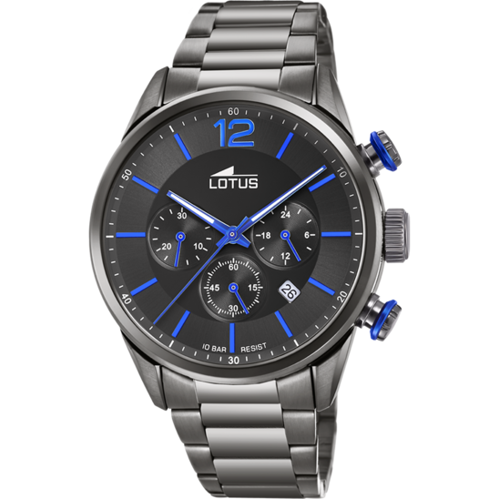 lotus RELOJ DE HOMBRE LOTUS CHRONO CON ESFERA NEGRA 18686/3