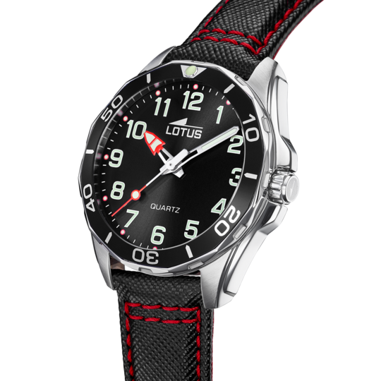 lotus RELOJ INFANTIL LOTUS JUNIOR CON ESFERA NEGRA 18861/2 Promoción trimestral