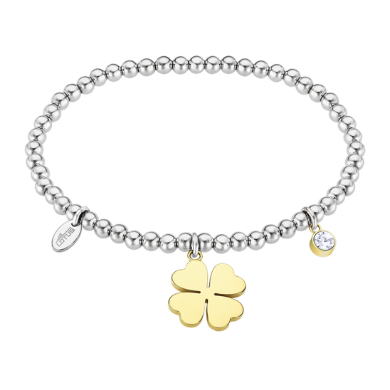 lotus PULSERA TRÉBOL LOTUS STYLE MILLENNIAL LS2171-2/1 ACERO MUJER