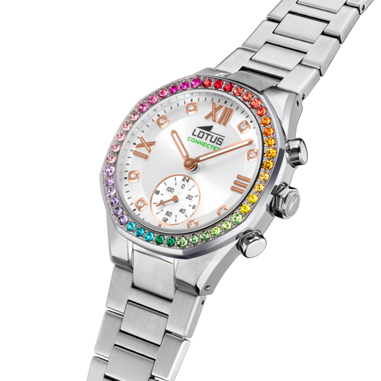 lotus RELOJ DE MUJER LOTUS CONNECTED CON ESFERA PLATEADA 18924/5 Precio de fábrica