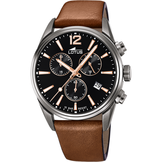 lotus RELOJ DE HOMBRE LOTUS CHRONO CON ESFERA NEGRA 18683/2