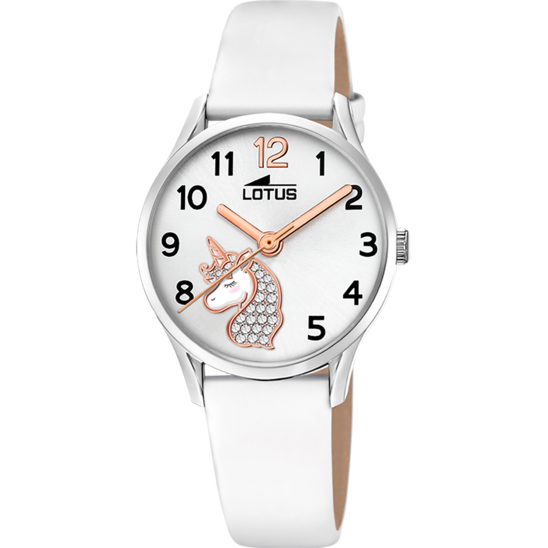 lotus RELOJ LOTUS JUNIOR COLLECTION 18406/K BLANCO CORREA DE CUERO INFANTIL