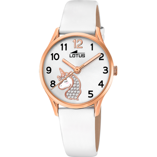lotus RELOJ LOTUS JUNIOR COLLECTION 18407/K BLANCO CORREA DE CUERO INFANTIL