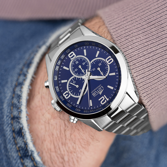 lotus RELOJ DE HOMBRE LOTUS MINIMALIST CON ESFERA AZUL 18152/4 Tienda de fábrica