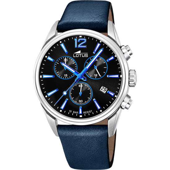 lotus RELOJ DE HOMBRE LOTUS CHRONO CON ESFERA NEGRA 18691/6