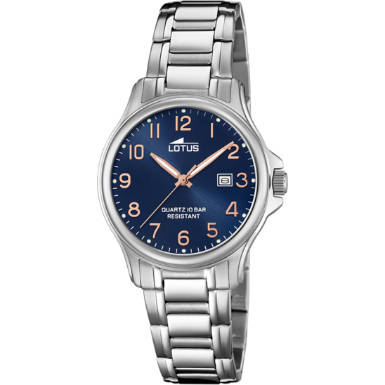 lotus RELOJ DE MUJER LOTUS CLASSIC STEEL CON ESFERA AZUL 18655/2