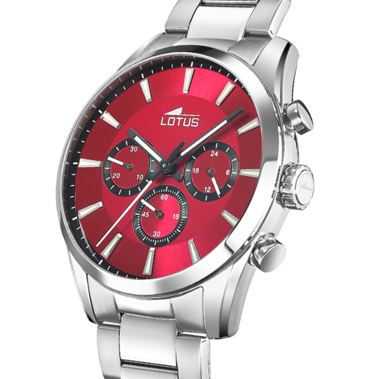 lotus RELOJ DE HOMBRE LOTUS CHRONO CON ESFERA ROJA 18922/5 Ventas relámpago