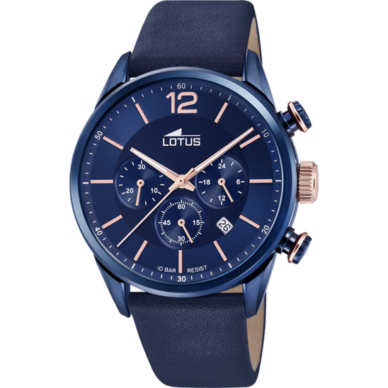 lotus RELOJ DE HOMBRE LOTUS CHRONO CON ESFERA AZUL 18681/2