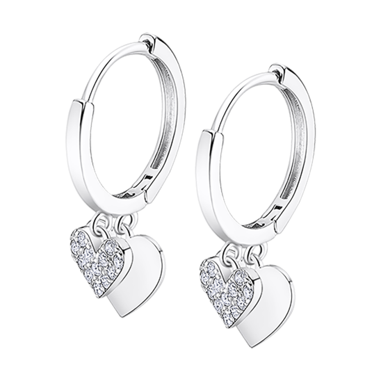 lotus PENDIENTES CORAZÓN LOTUS SILVER LP3274-4/1 PLATA MUJER