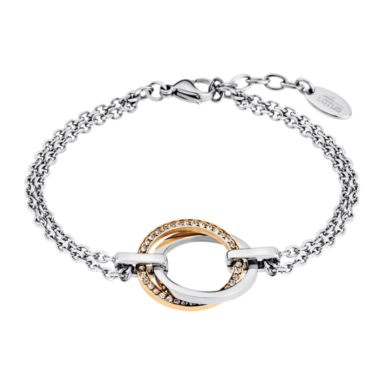 lotus PULSERA GEOMÉTRICO LOTUS STYLE LS1780-2/2 ACERO INOXIDABLE 316L MUJER
