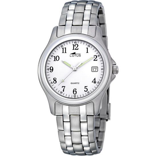 lotus RELOJ DE HOMBRE LOTUS CLASSIC STEEL CON ESFERA BLANCA 15150/A