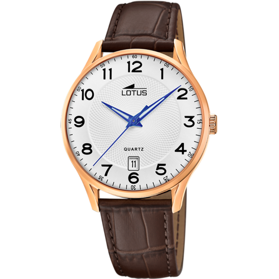 lotus RELOJ LOTUS 18404/E BLANCO CORREA DE CUERO HOMBRE