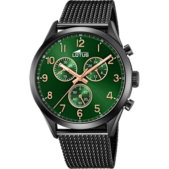 lotus RELOJ DE HOMBRE LOTUS MINIMALIST CON ESFERA VERDE 18639/E