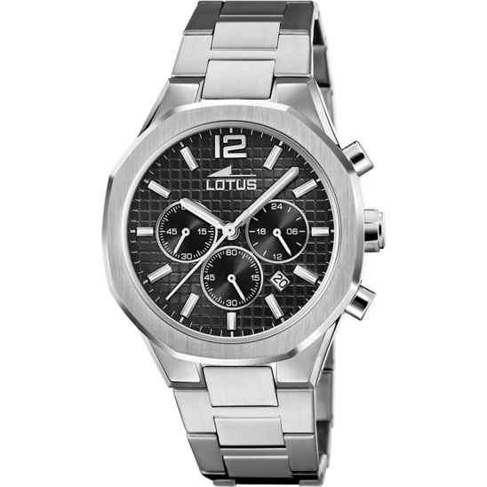 lotus RELOJ DE HOMBRE LOTUS EXCELLENT CON ESFERA NEGRA 18847/3 Envío gratis