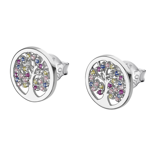 lotus PENDIENTES ÁRBOL DE LA VIDA LOTUS SILVER TREE OF LIFE LP1890-4/1 PLATA MUJER
