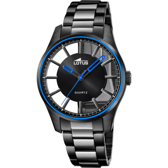 lotus RELOJ DE HOMBRE LOTUS EXCELLENT CON ESFERA NEGRA 18906/1 Rebajas baratas