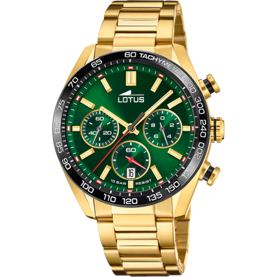 lotus RELOJ DE HOMBRE LOTUS CHRONO CON ESFERA VERDE 18917/5 COMPRAR AHORA