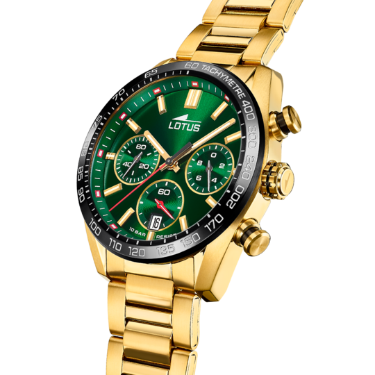 lotus RELOJ DE HOMBRE LOTUS CHRONO CON ESFERA VERDE 18917/5 COMPRAR AHORA