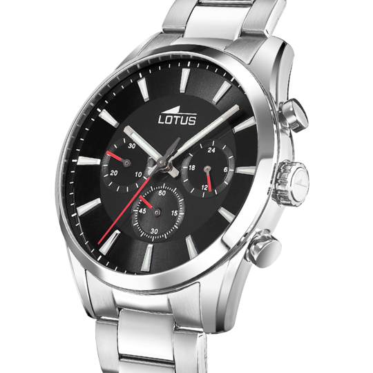 lotus RELOJ DE HOMBRE LOTUS CHRONO CON ESFERA NEGRA 18922/3 Precio de fábrica