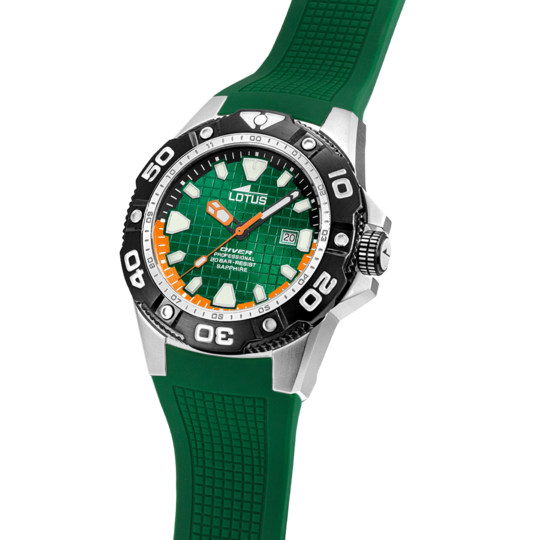 lotus RELOJ DE HOMBRE LOTUS DIVER CON ESFERA VERDE 18927/3 Limitado a 3 días