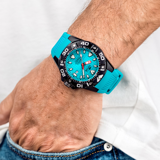 lotus RELOJ LOTUS DIVER 18928/A AZUL CORREA DE CAUCHO HOMBRE En línea