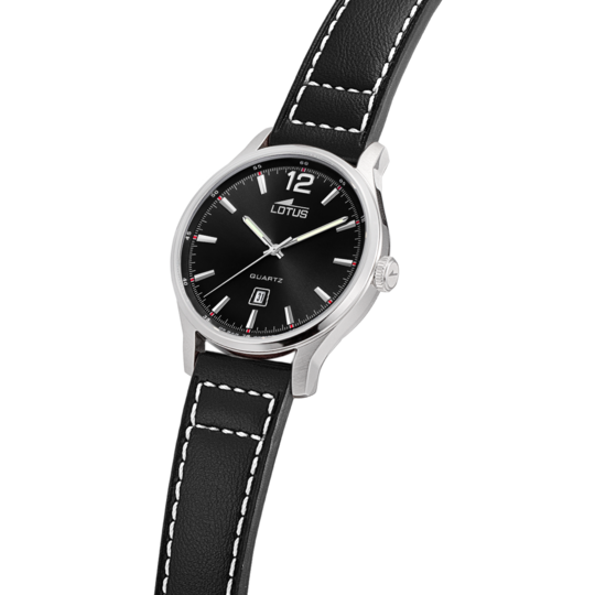 lotus RELOJ LOTUS CORREA CLÁSICO 18954/3 NEGRO CORREA DE CUERO HOMBRE Solo queda un día
