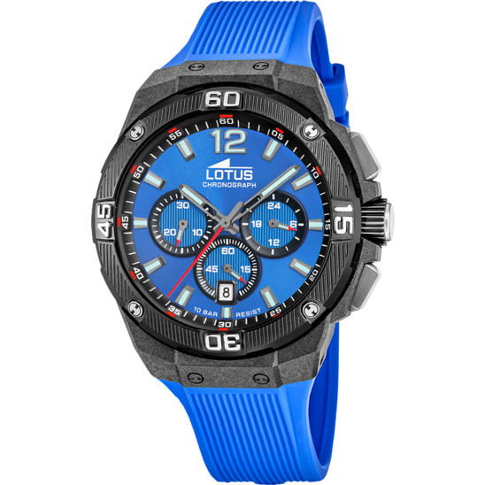 lotus RELOJ LOTUS CHRONO 18975/1 AZUL CORREA DE CAUCHO HOMBRE Ahorra y exporta