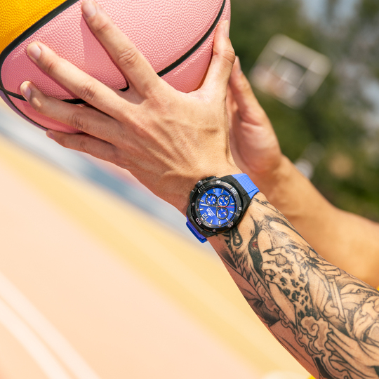 lotus RELOJ LOTUS CHRONO 18975/1 AZUL CORREA DE CAUCHO HOMBRE Ahorra y exporta