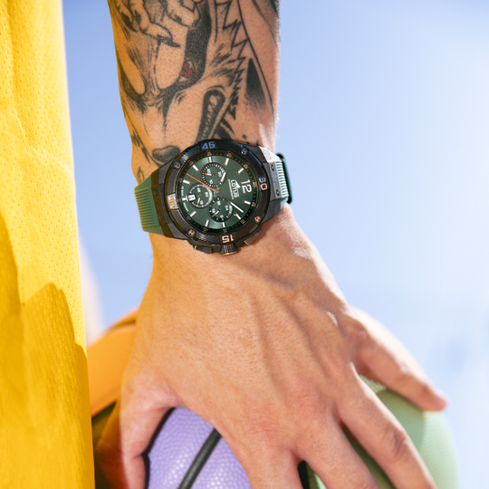 lotus RELOJ LOTUS CHRONO 18975/2 VERDE CORREA DE CAUCHO HOMBRE Precios de Black Friday