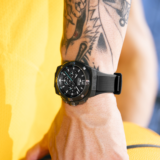 lotus RELOJ LOTUS CHRONO 18975/3 NEGRO CORREA DE CAUCHO HOMBRE En oferta