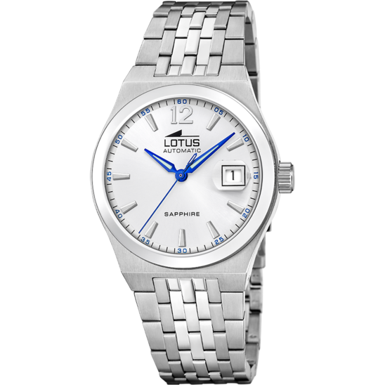 lotus RELOJ LOTUS AUTOMATIC 19000/1 PLATEADO CORREA DE ACERO INOXIDABLE 316L HOMBRE