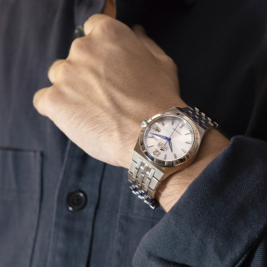 lotus RELOJ LOTUS AUTOMATIC 19000/1 PLATEADO CORREA DE ACERO INOXIDABLE 316L HOMBRE Libre de impuestos