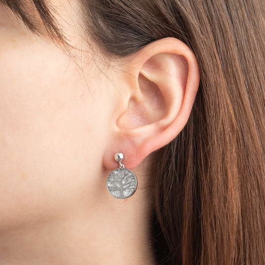 lotus PENDIENTES ÁRBOL DE VIDA LOTUS STYLE LS2225-4/1 ACERO MUJER En línea
