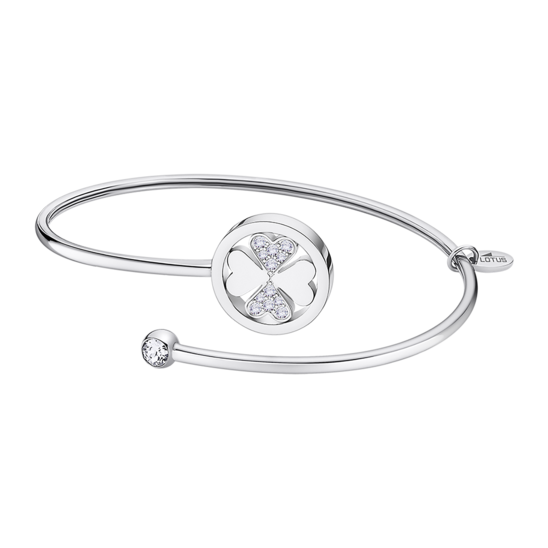 lotus PULSERA TRÉBOL LOTUS STYLE MILLENNIAL LS2169-2/1 ACERO MUJER