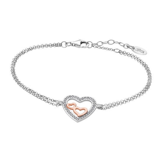 lotus PULSERA CORAZÓN LOTUS SILVER MOMENTS LP1856-2/1 PLATA MUJER
