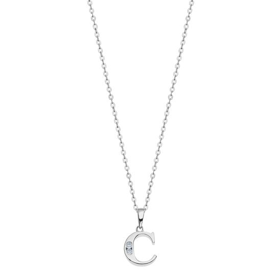 lotus COLLAR LETRA C LOTUS SILVER TRENDY LP3054-1/C PLATA MUJER Los más vendidos