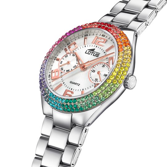 lotus RELOJ DE MUJER LOTUS BLISS CON ESFERA PLATEADA 18907/1 Envío gratis