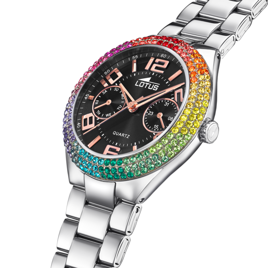 lotus RELOJ DE MUJER LOTUS BLISS CON ESFERA NEGRA 18907/2 Oferta especial
