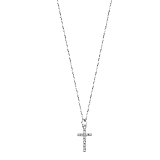 lotus COLLAR CRUZ LOTUS SILVER LP3066-1/1 PLATA MUJER