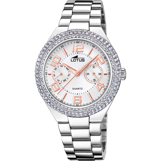 lotus RELOJ DE MUJER LOTUS BLISS CON ESFERA PLATEADA 18918/1 Venta caliente