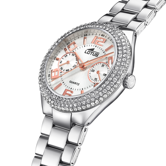 lotus RELOJ DE MUJER LOTUS BLISS CON ESFERA PLATEADA 18918/1 Venta caliente