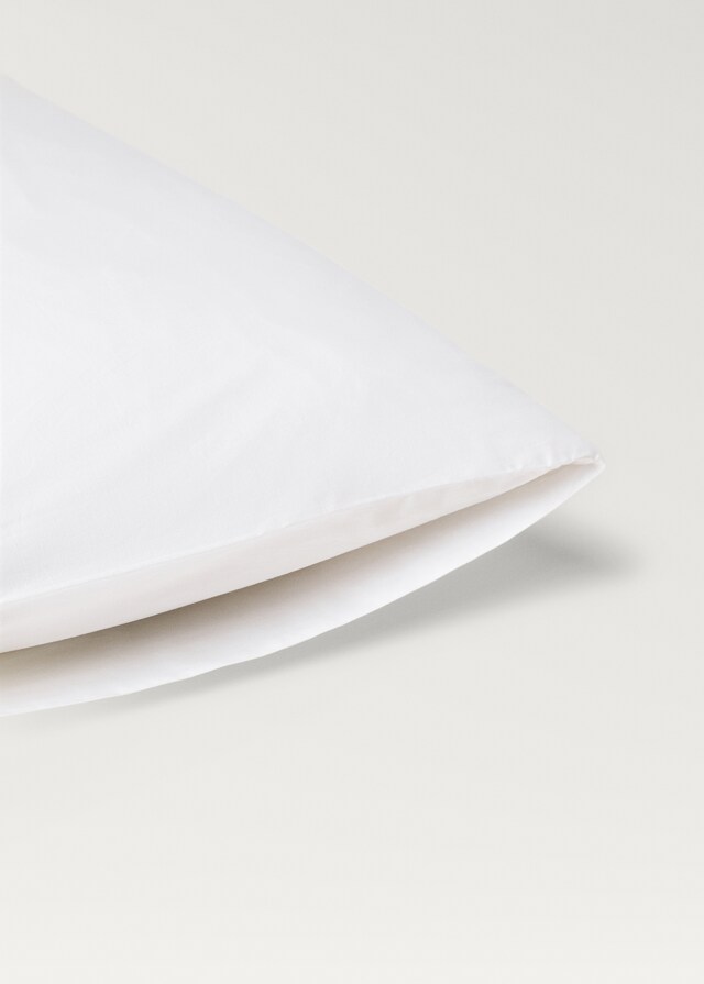 mango Funda almohada algodón percal detalle festón 50x75 cm Rebajas online