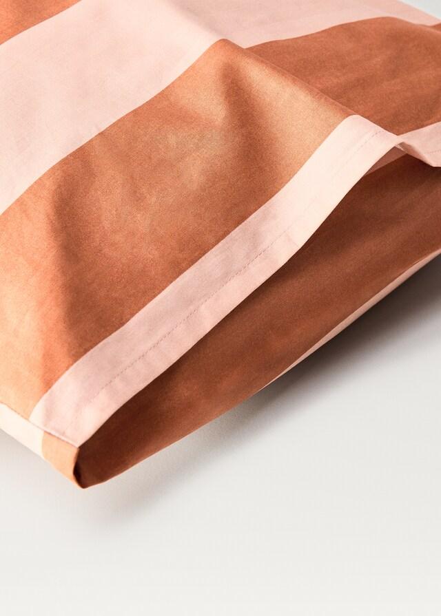 mango Funda almohada algodón percal rayas 50x75 cm Rebajas top