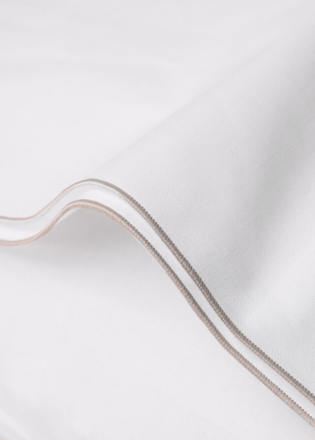 mango Funda almohada algodón percal doble overlock 50x75 cm Últimos 3 días