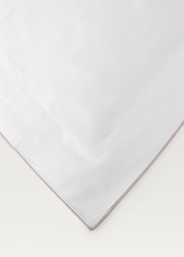 mango Funda nórdica algodón percal overlock cama 90 cm COMPRAR AHORA